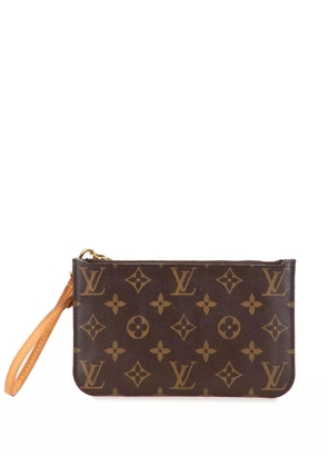 Louis Vuitton Pre-Owned 2013 Monogram Neverfull Pochette pouch - Brown