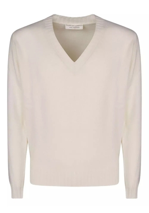 Filippo De Laurentiis V-neck sweater - White