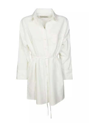 White Sand belted shirt