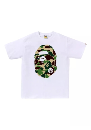 A BATHING APE® logo-print T-shirt - White