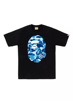 A BATHING APE® logo-print T-shirt - Black