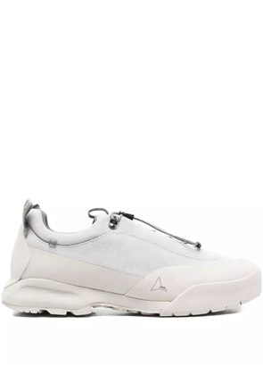 ROA x And Wander logo-print sneakers - White