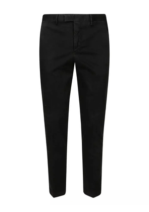 PT Torino pleated cotton pants - Black
