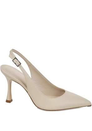 Sergio Levantesi 35mm Daria slingback pumps - Neutrals