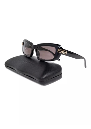Balenciaga Eyewear rectangle-frame sunglasses - Black