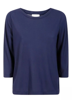 Zanone boat-neck top - Blue