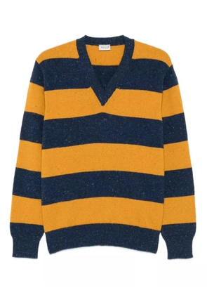 gallia v-neck wool sweater - Blue