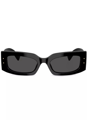 Dolce & Gabbana Eyewear rectangle-frame sunglasses - Black