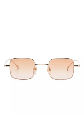 Gucci Eyewear square-frame sunglasses - Gold
