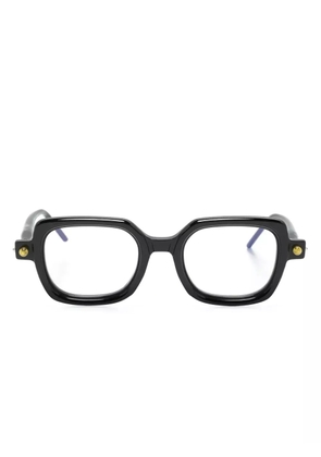 Kuboraum P4 square-frame glasses - Black