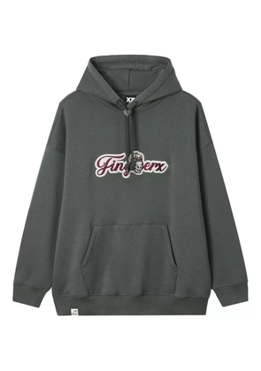 FINGERCROXX logo hoodie - Grey