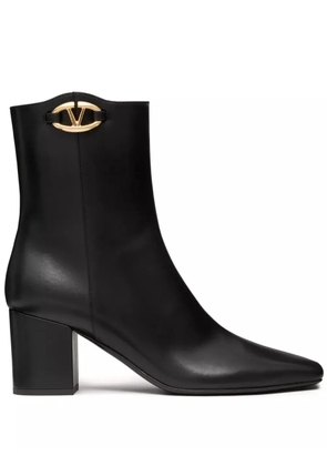 Valentino Garavani 70mm VLogo The Bold Edition ankle boots - Black