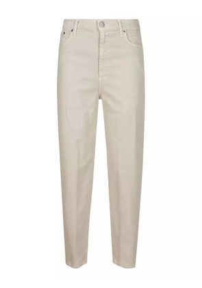 DONDUP Bessie five-pocket trousers - Neutrals