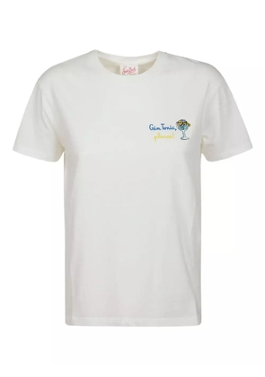 MC2 Saint Barth embroidered short-sleeved T-shirt - White