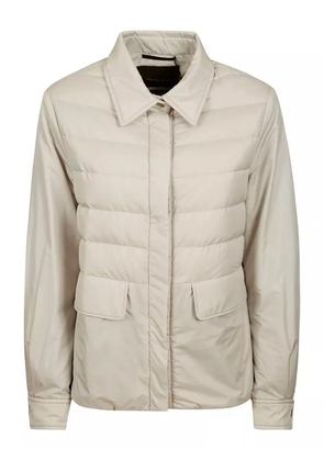 Moorer quilted puffer jacket - Neutrals