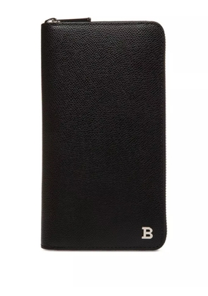 Bally embossed leather wallet - Black