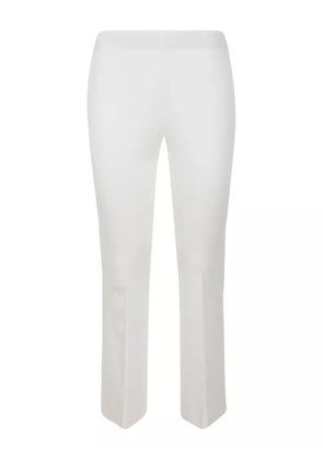 Liviana Conti straight-leg cropped trousers - White