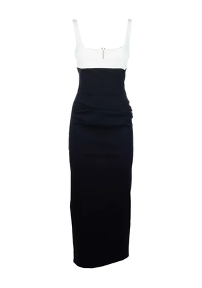 CHIARA BONI La Petite Robe colour-block midi dress - Black
