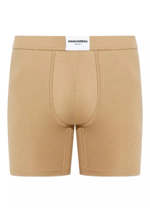 DSQUARED2 logo-patch boxers - Neutrals