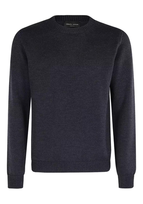 Roberto Collina ribbed crew-neck sweater - Grey