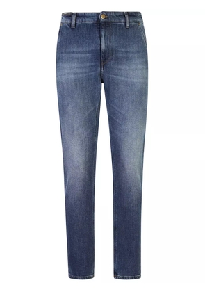 PT Torino mid-rise slim-fit jeans - Blue
