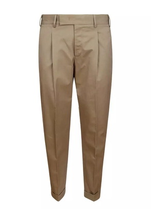 PT Torino pleated straight-leg trousers - 0100 COLONIAL
