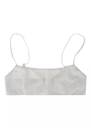 MC2 Saint Barth Sadie bikini top - Silver