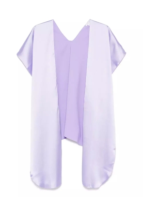 Patrizia Pepe satined stole - Purple