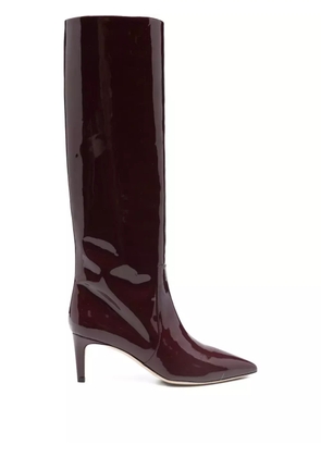 Paris Texas 60mm pointed-toe boots - Red