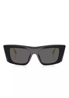 Dolce & Gabbana Eyewear logo-detail square-frame sunglasses - Black