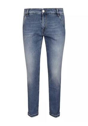 PT Torino five-pocket cotton jeans - Blue