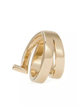 Ferragamo gancio triple-wrap ring - Gold