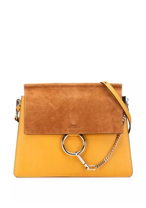 Chloé Pre-Owned 2016 Medium Leather Faye shoulder bag - Yellow