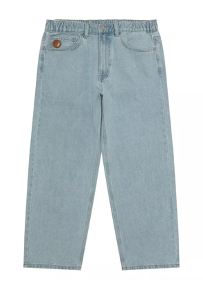 AAPE BY *A BATHING APE® logo-detail cotton jeans - Blue