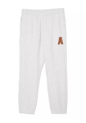 AAPE BY *A BATHING APE® logo-embossed trousers - Grey
