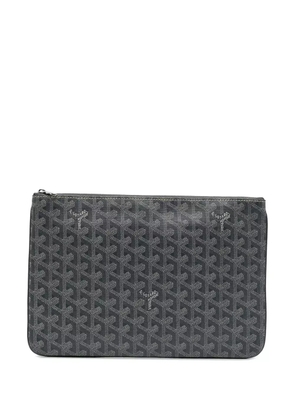 Goyard Pre-Owned 2018 Goyardine Senat MM clutch bag - Grey
