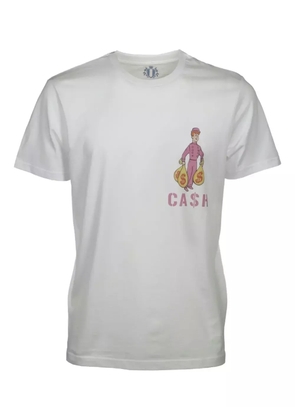 Equipment frontal-print cotton T-shirt - White