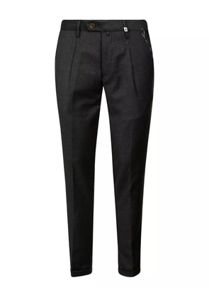 Myths wool straight-leg trousers - Grey