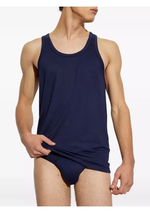 DSQUARED2 logo-patch vest - Blue