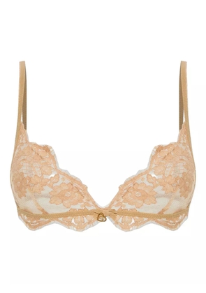 DSQUARED2 floral-lace bra - Neutrals
