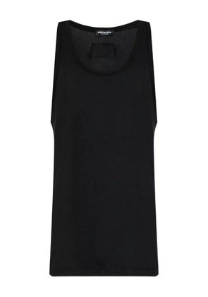 DSQUARED2 logo-patch vest - Black
