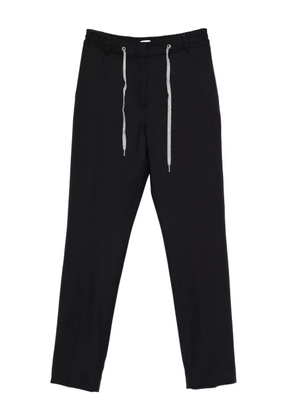 Eleventy drawstring trousers - Blue