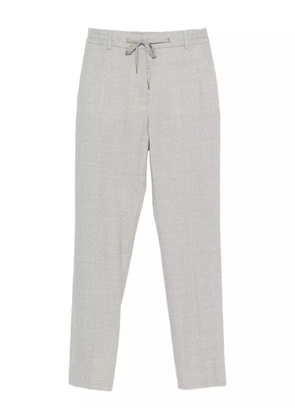 Eleventy drawstring-waist trousers - Grey