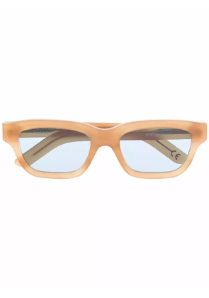 Retrosuperfuture Milano rectangle-frame sunglasses - Brown