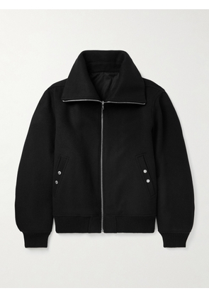 Rick Owens - Padded Wool Bomber Jacket - Men - Black - IT 48