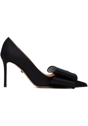 MACH & MACH Black 'Le Cadeau' Heels