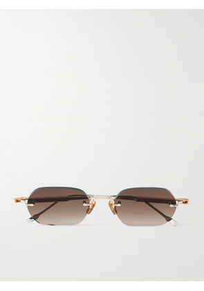 Sato - Terebellum IV Square-Frame Titanium Sunglasses - Men - Pink