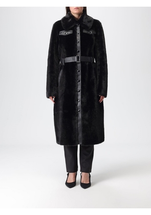 Fur Coat PATRIZIA PEPE Woman color Black