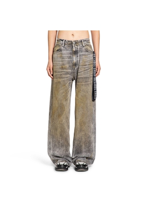 Baggy Jeans In Firm Denim Fabric