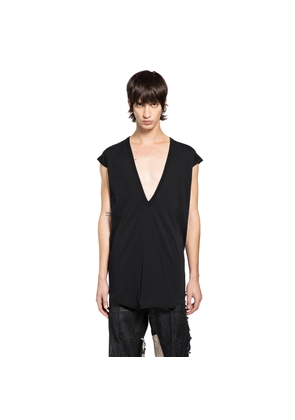 Deep V Neck Cotton Jersey Top